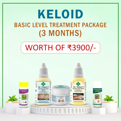 Keloid Treatment Plan 3 month
