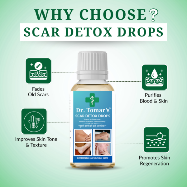Scar detox drop