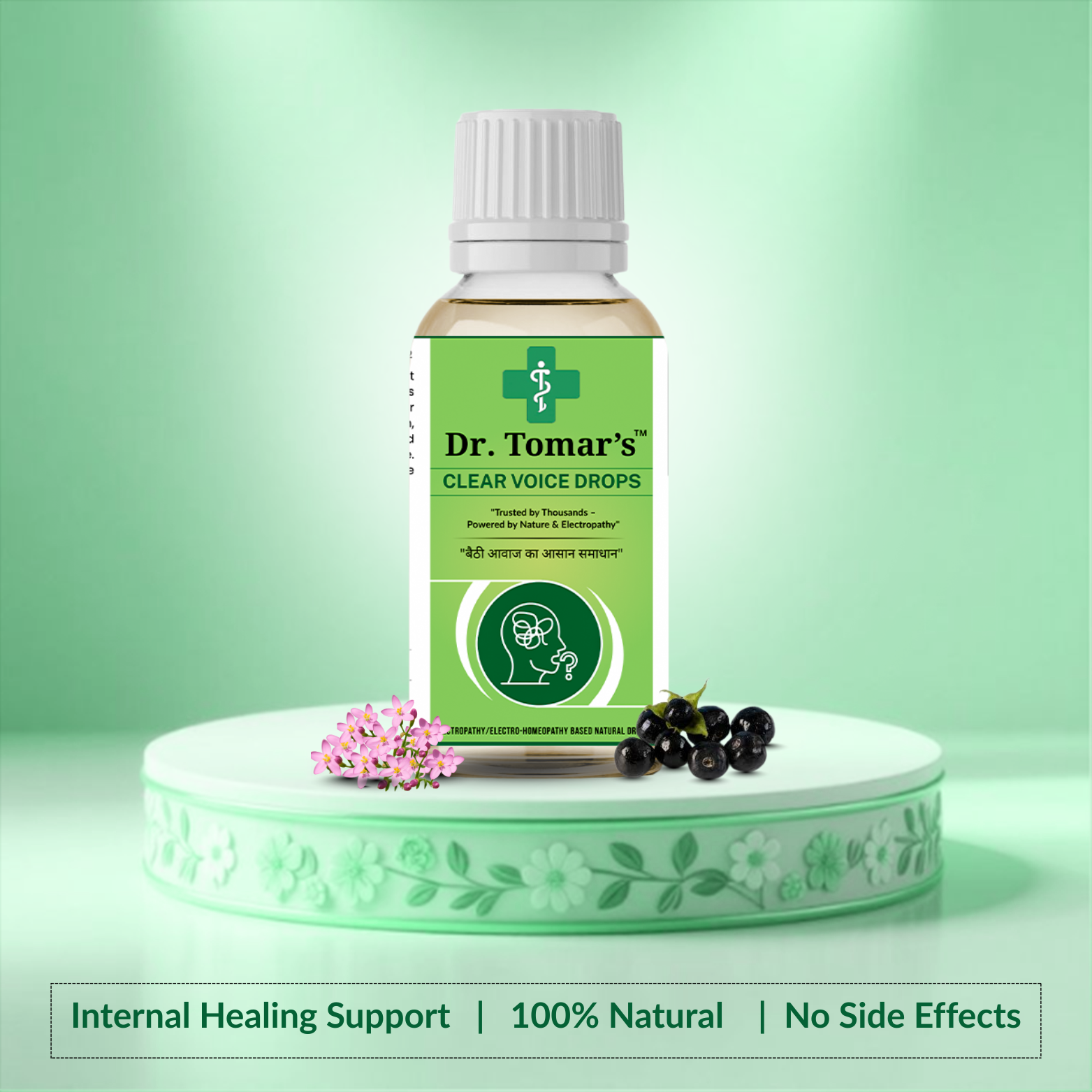 Dr. Tomar’s Clear Voice Drops 1 Clear Voice Drops,vocal clarity