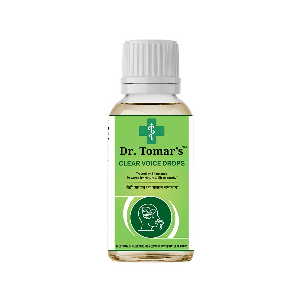 Dr. Tomar’s Clear Voice Drops 1 Clear Voice Drops